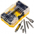 Set 40 accesorii de biti cu adaptor magnetic Dewalt DT70702