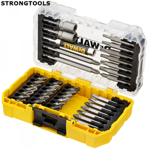 Set 40 accesorii de biti cu adaptor magnetic Dewalt DT70702