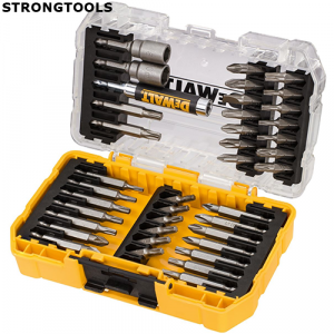 Set 40 accesorii de biti cu adaptor magnetic Dewalt DT70717