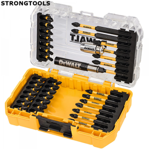 Set 37 accesorii de biti impact cu adaptor magnetic Dewalt DT70731T