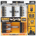 Set 33 accesorii de biti impact cu adaptor magnetic Dewalt DT70742T
