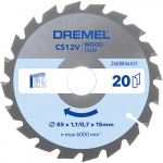 Disc pentru lemn Blueprint 85/15mm Dremel 2608846430
