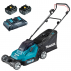 Masina de tuns iarba 43cm 2x18V 2x5Ah Makita DLM432CT2 Profesional