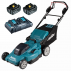 Masina de tuns iarba 53cm 18V 2x5Ah LXT Makita DLM539CT2 Profesional
