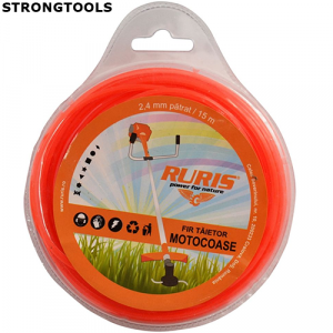 Fir trimmer 2.4mm (patrat) 15m Ruris 6-176