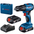 Masina de gaurit cu percutie 18V 2x2Ah 21/50Nm Bosch GSB 185-LI Profesional