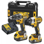 Kit scule (DCD791 + DCF887) 2x5.0Ah Dewalt DCK268P2T Profesional